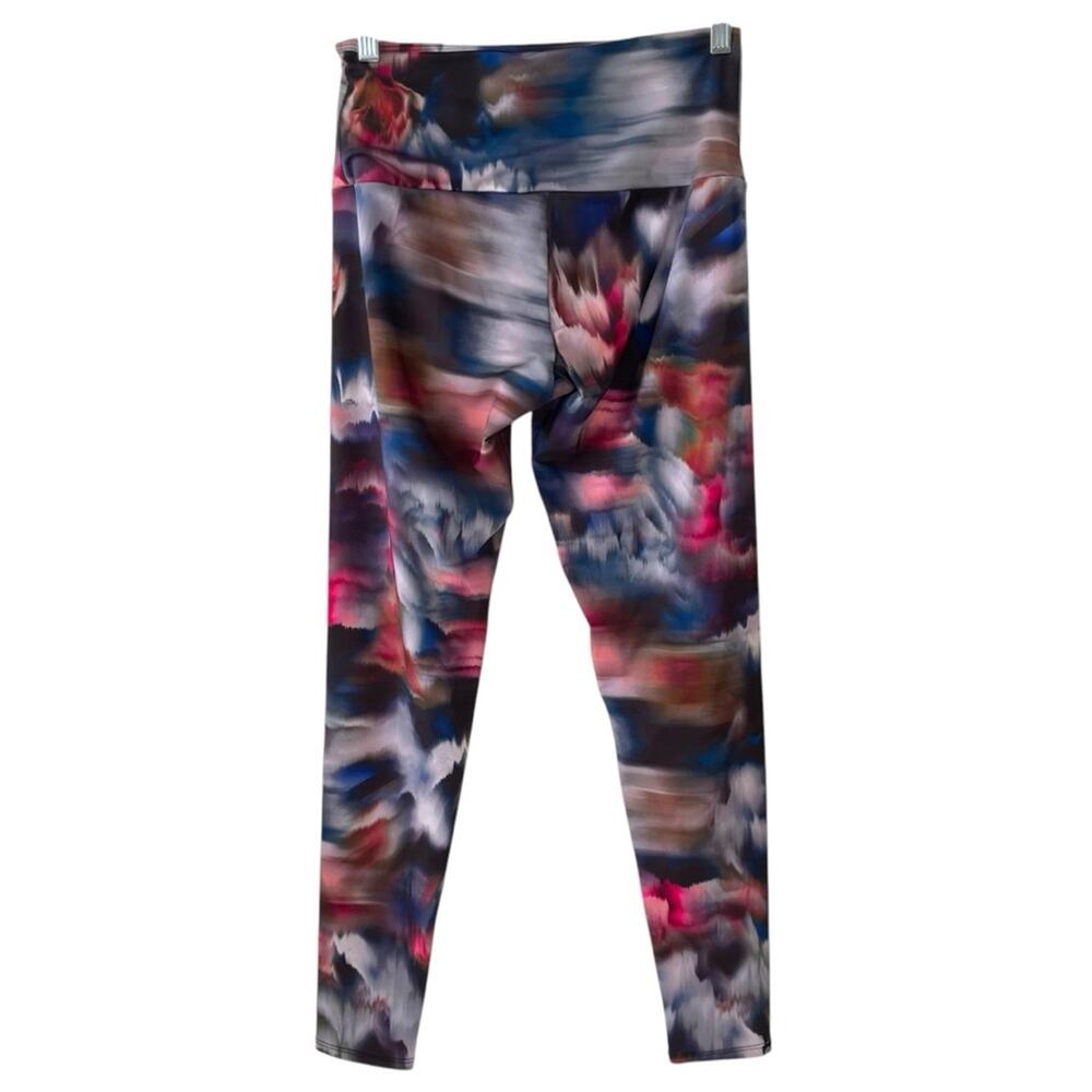 Onzie Flow Printed High-Waist Leggings | Multicolor purple  | M/L